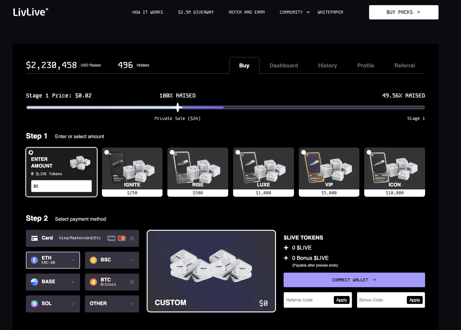 LivLive — screen 2