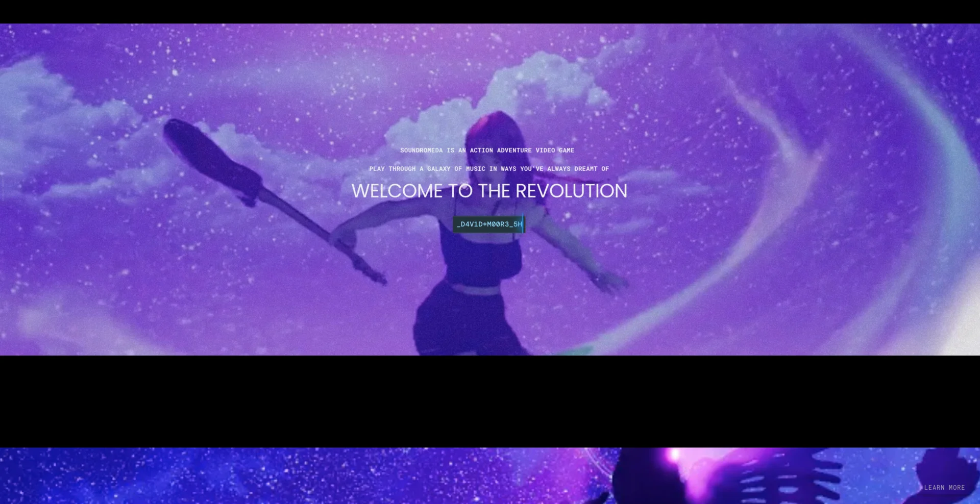 Soundromeda — screen 2