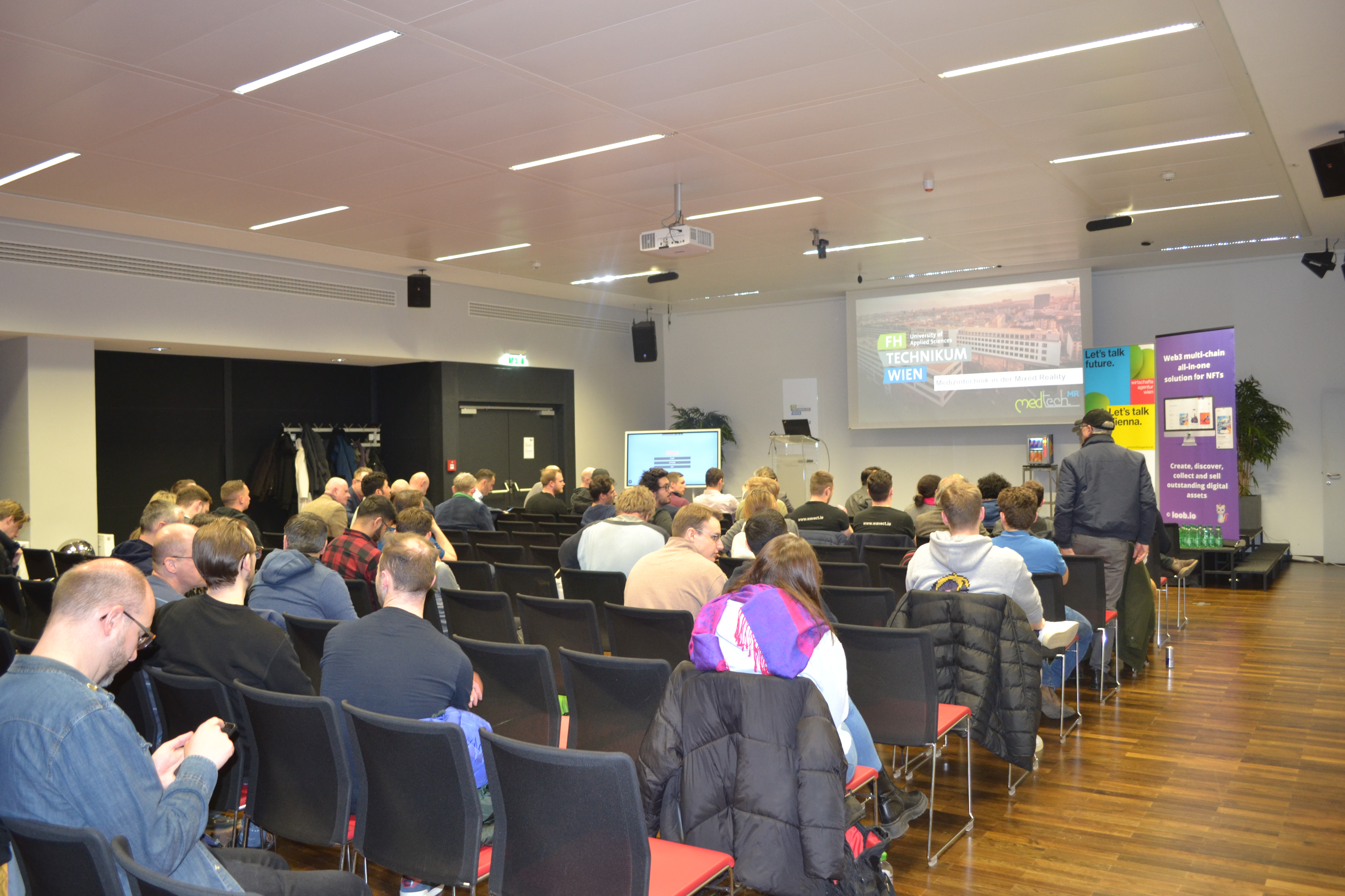 Audience at DLT Austria 2023 event