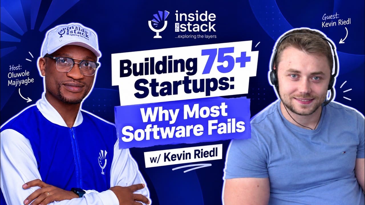 Building 75+ Startups: Why Most Software Fails Building 75+ Startups: Why Most Software Fails